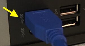 Super Speed 3.0 USB port
