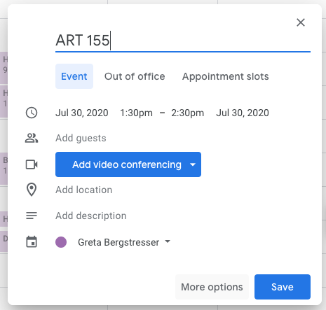 Click "More options"