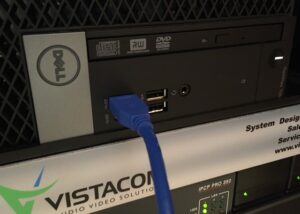 Ensure USB cable is plugged into the Podium PC
