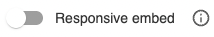 Panopto responsive embed option